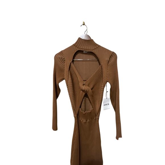 AMUR Rib Knit‎ Tide Dress Size Medium - Picture 5 of 6